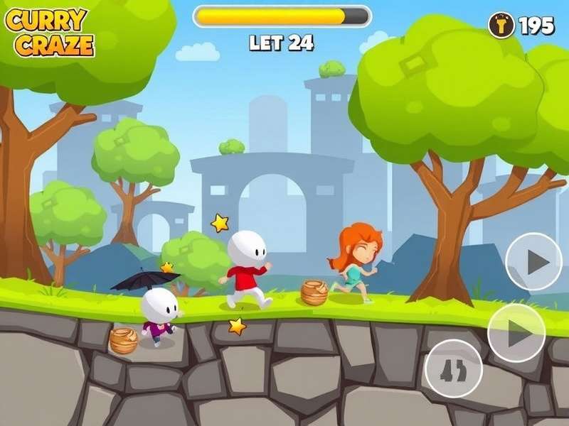 Curry Craze Sprint gameplay screenshot